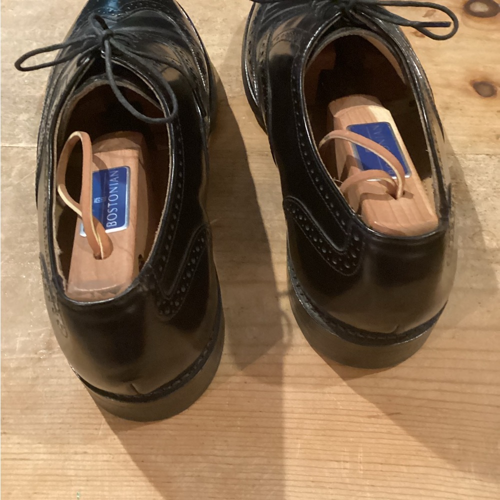 Bostonian Classic Wing Tip Black Leather - Picture 8 of 8